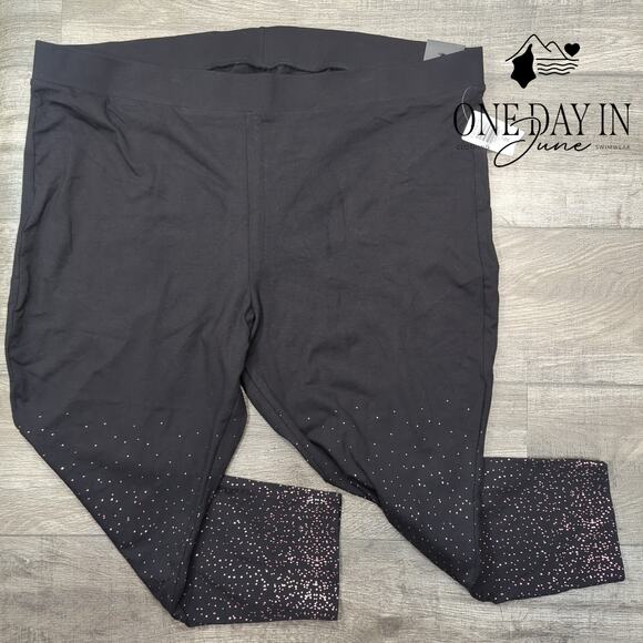 Torrid Plus Size Confetti Crop Pants Size 5X - Picture 1 of 6